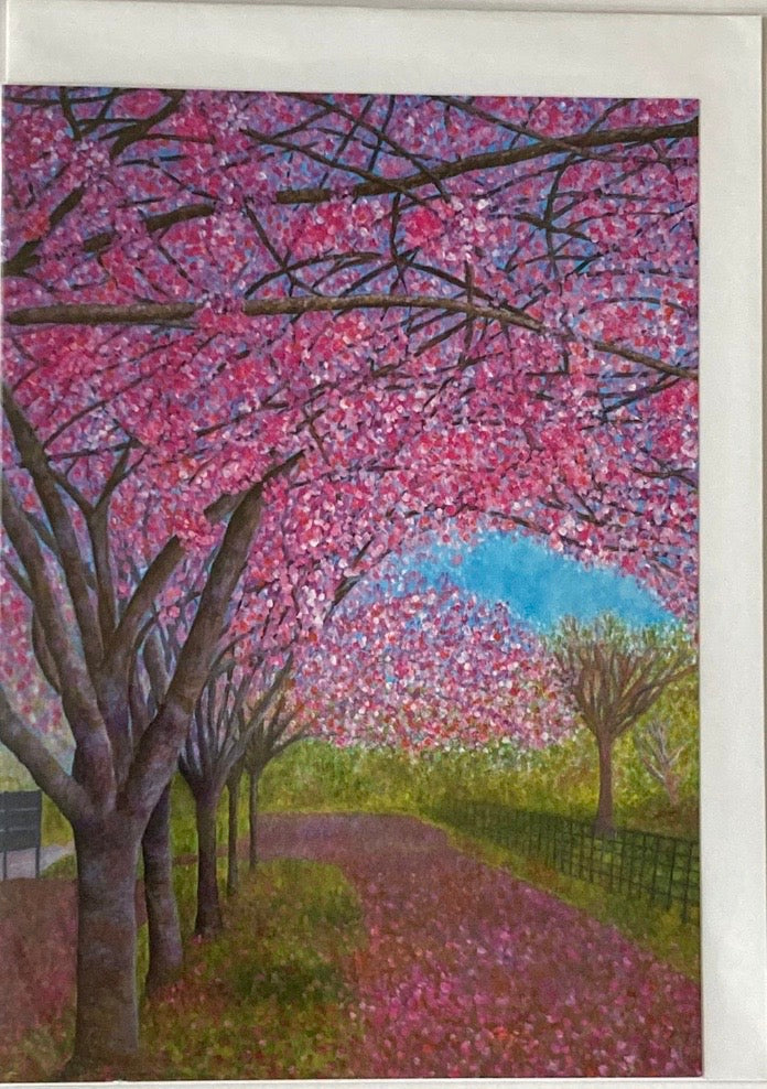 "Celebration" Greeting Card - Annie Gammell Art