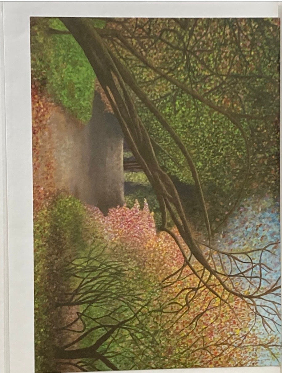 "Dignity" Greeting Card - Annie Gammell Art