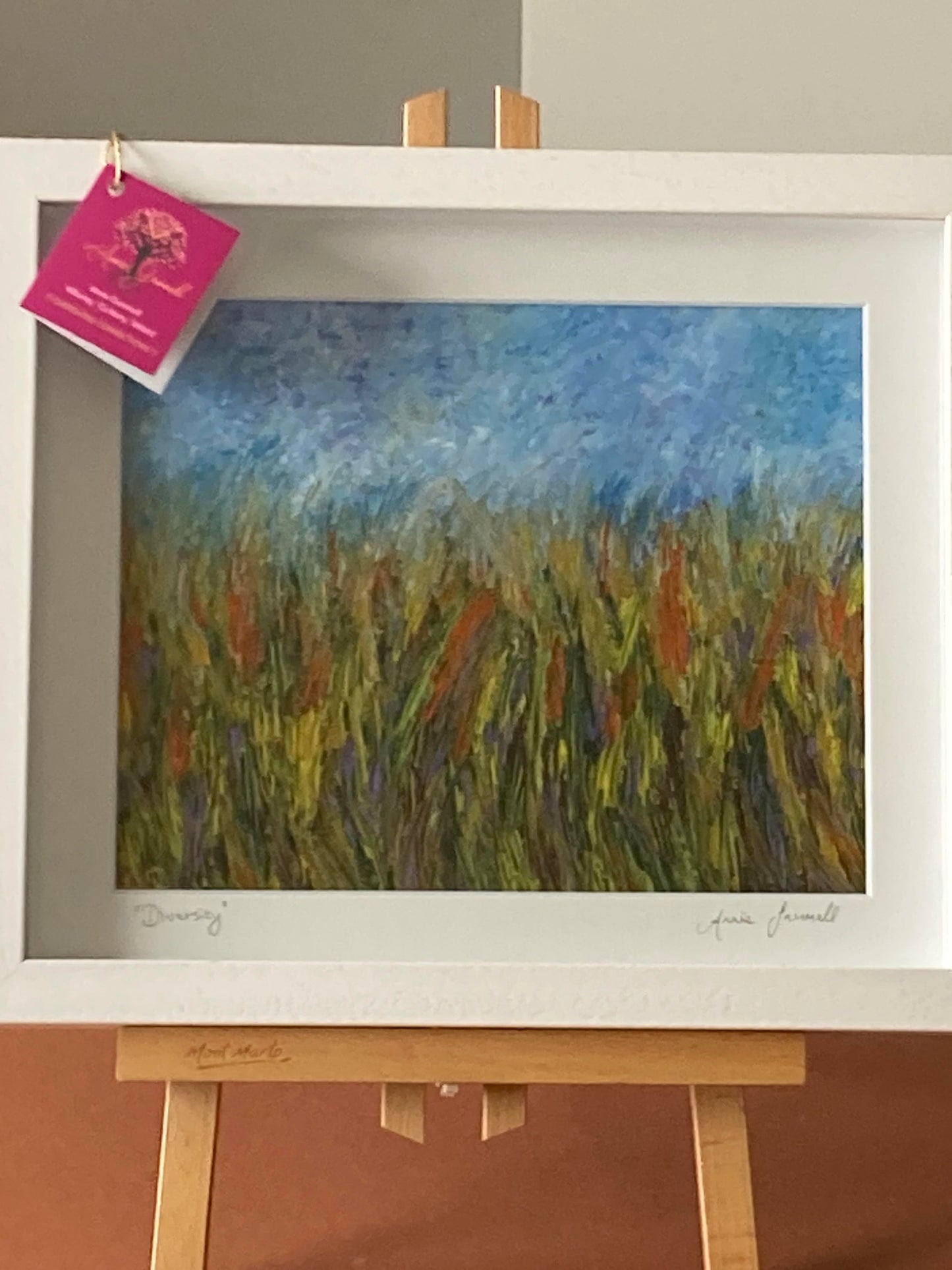 "Diversity" Framed 12" x 10" - Annie Gammell Art