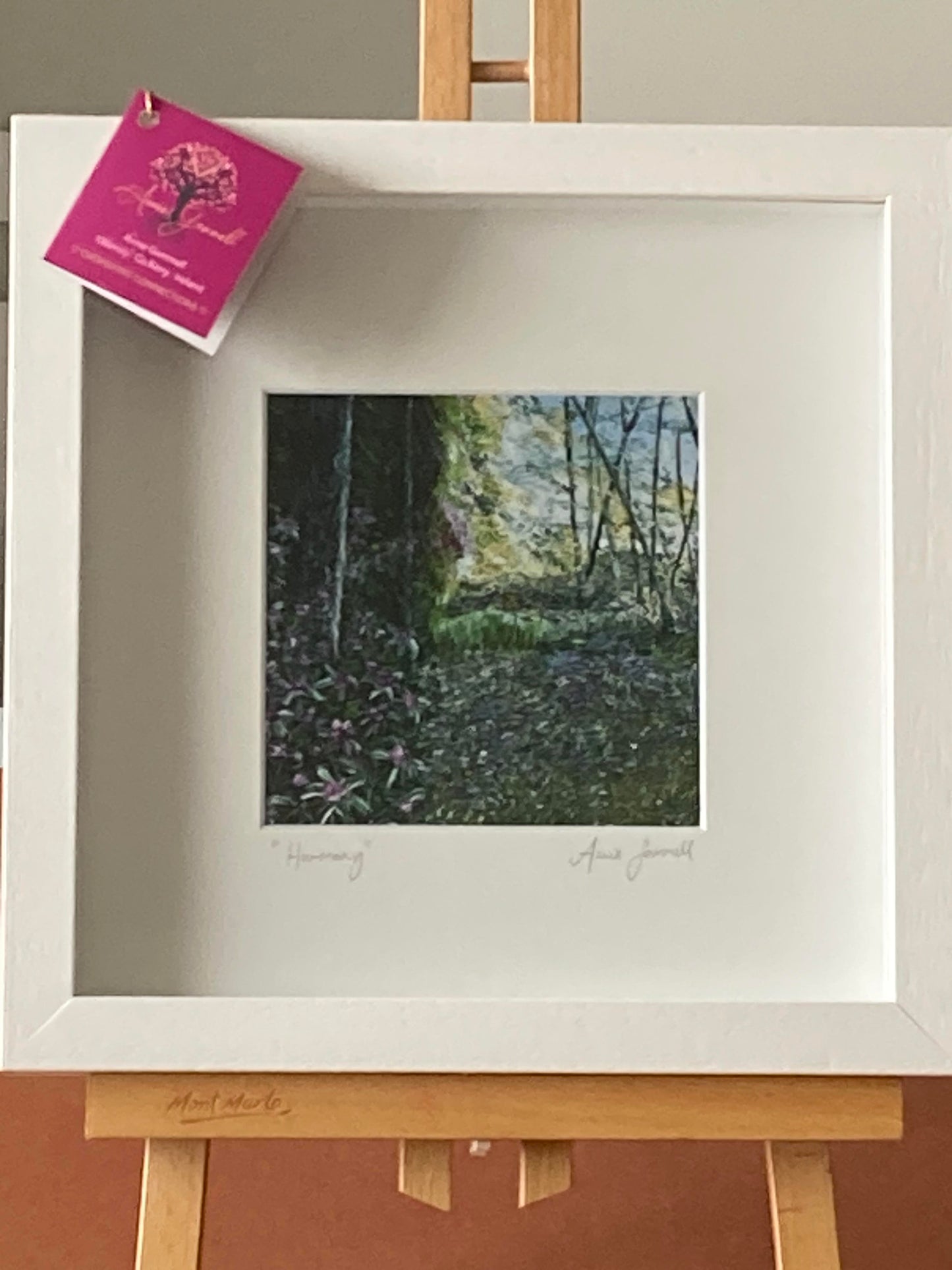 "Harmony" 10" x 10" Framed Print - Annie Gammell Art