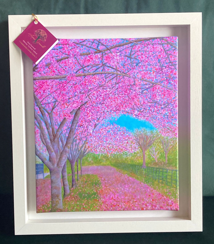 "Celebration" Canvas Print 15” x 13” (inc frame)