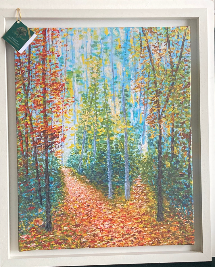 "Choices" Canvas Print 19” x 23” (inc frame)