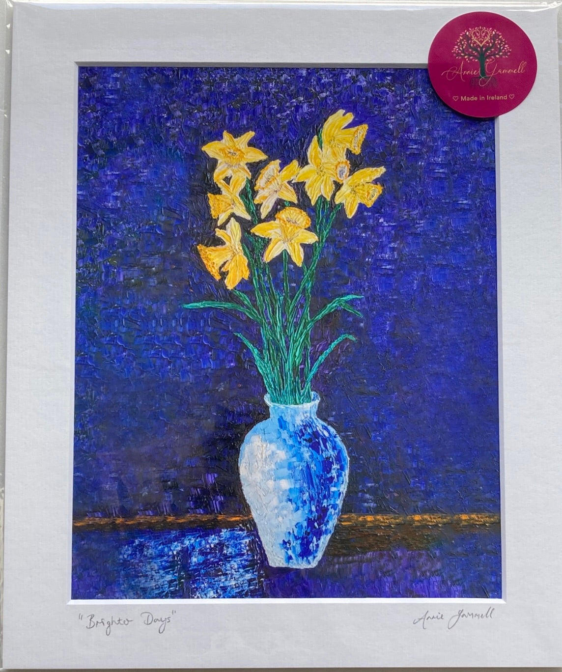 "Brighter Days" 12" x 10" - Annie Gammell Art