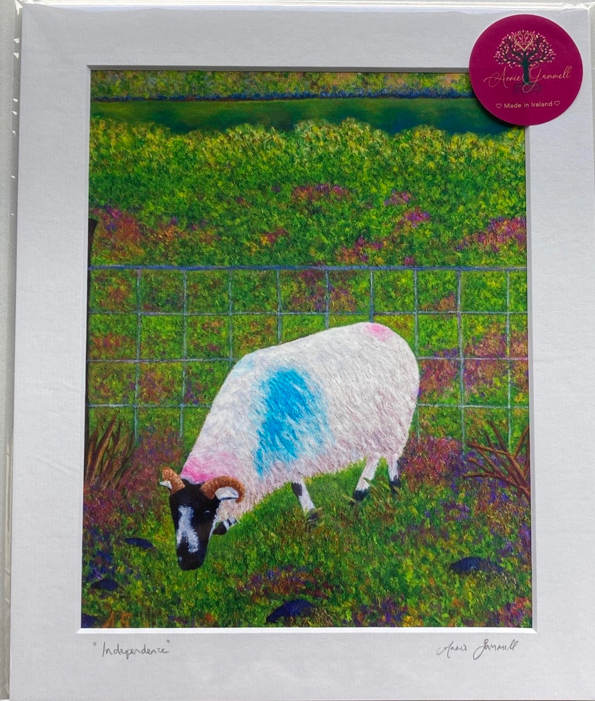 "Independence" 12" x 10" - Annie Gammell Art