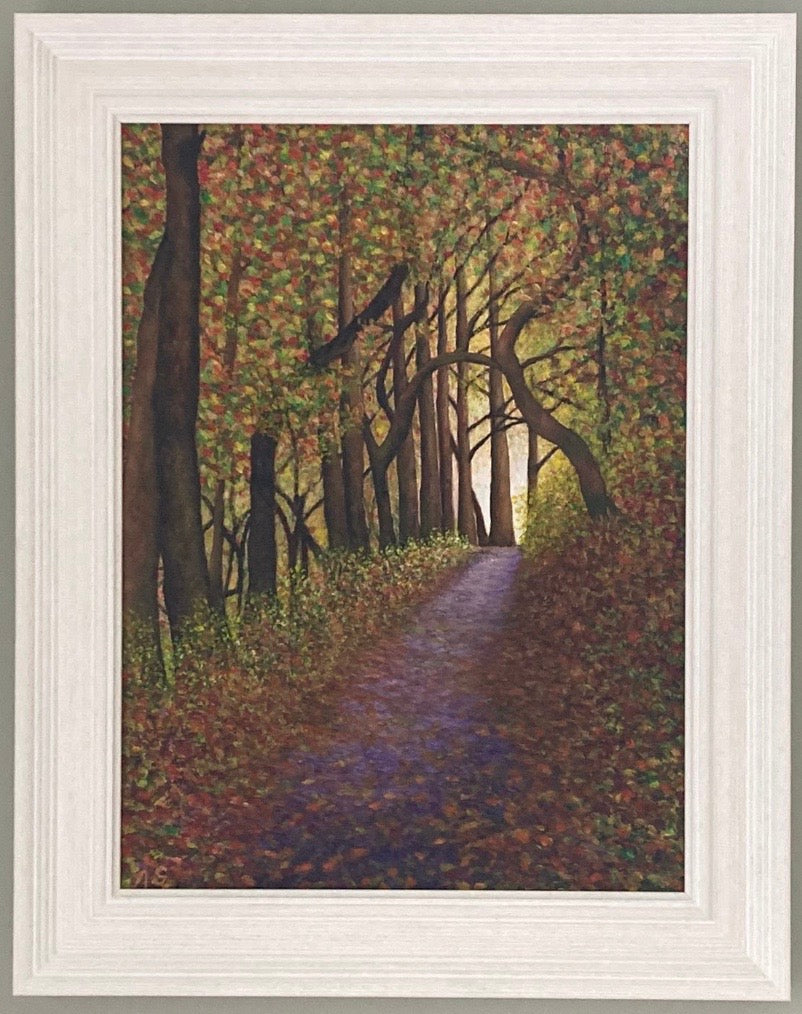 “Courage” 19' x 15'. Including Frame. - Annie Gammell Art