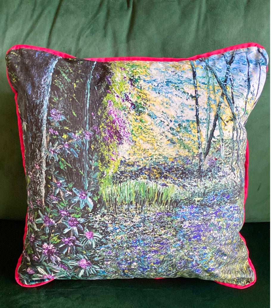 "Harmony" New Luxurious Velvet Cushion (With Washable Duck Feather Filler)