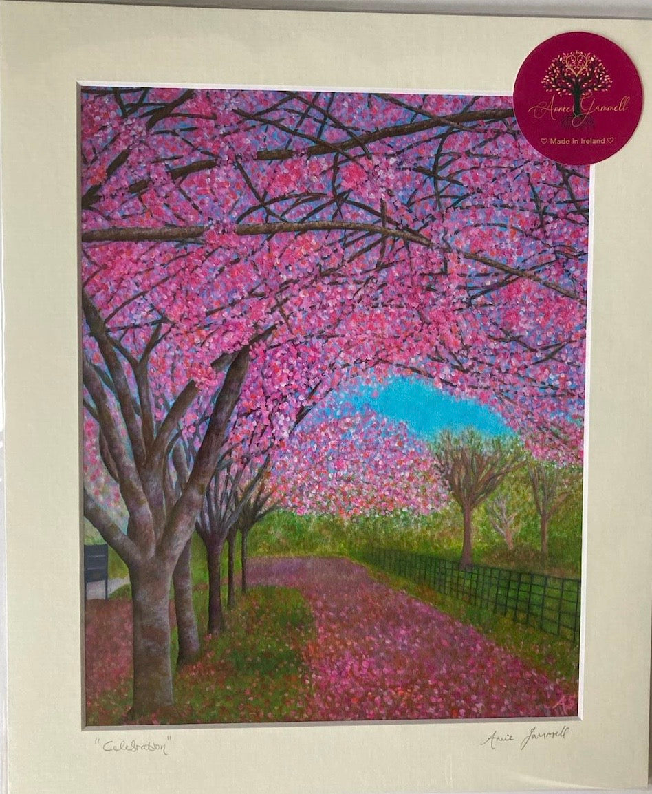 "Celebration" 12" x 10" - Annie Gammell Art