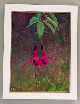 “Together“ 18'x 14'. Including frame. - Annie Gammell Art