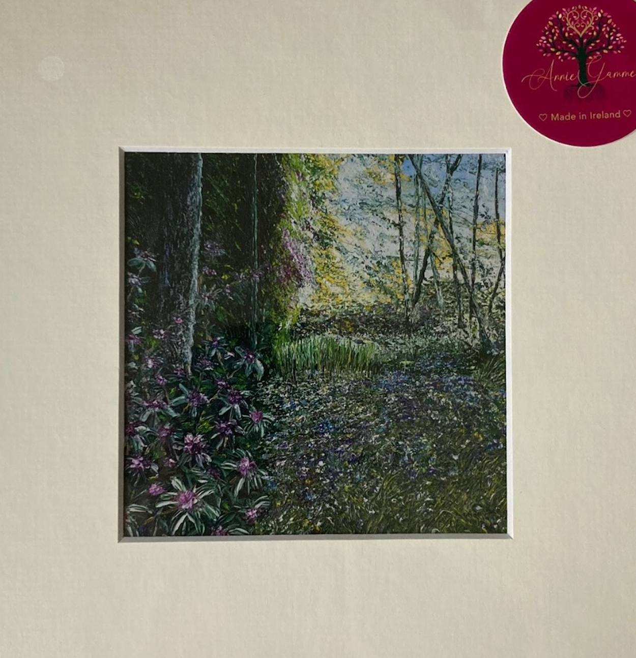 "Harmony" 9” x 9” - Annie Gammell Art