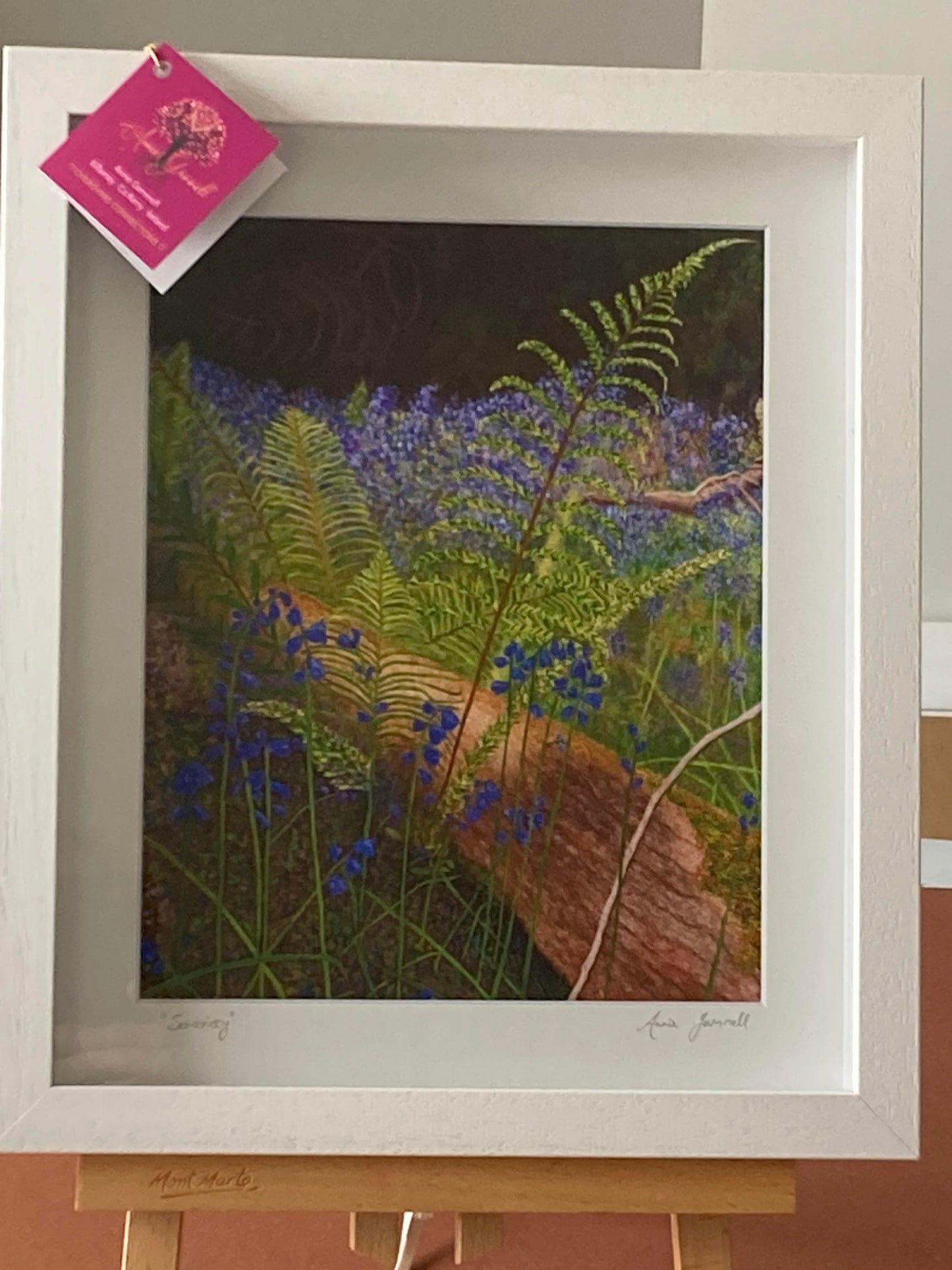 "Serenity" Framed 12" x 10" - Annie Gammell Art