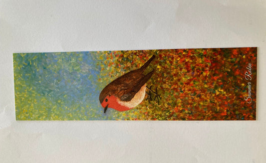 "Summer Robin" Bookmark