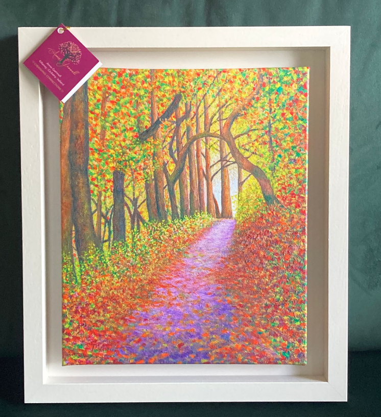 "Courage" Canvas Print 15” x 13” (inc frame)