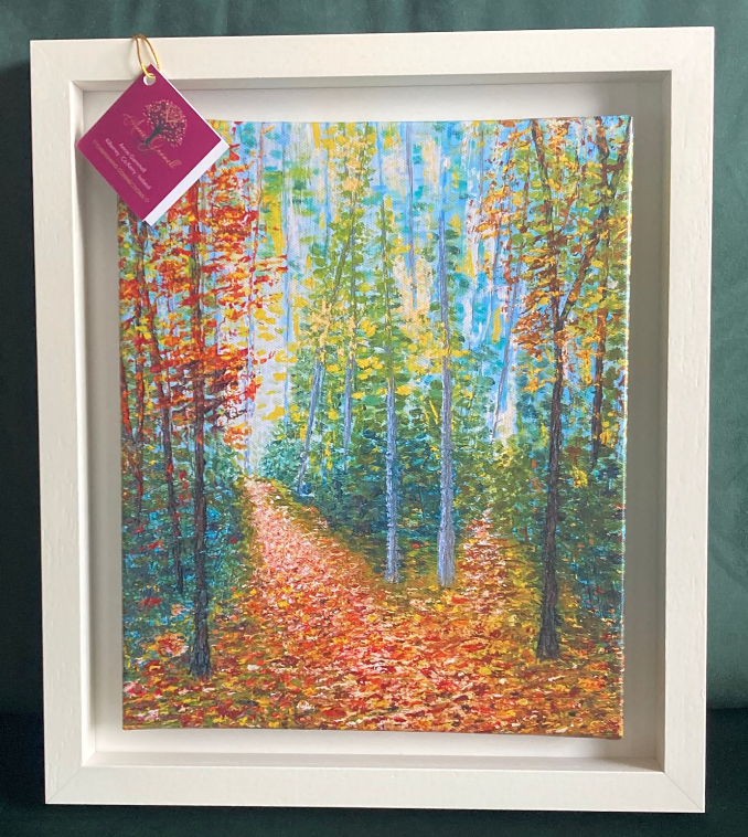 "Choices" Canvas Print 15” x 13” (inc frame)