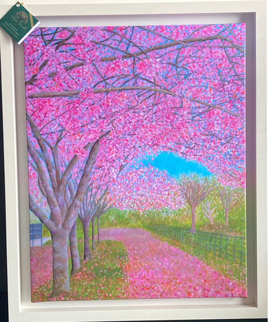 "Celebration" Canvas Print 19” x 23” (inc frame)