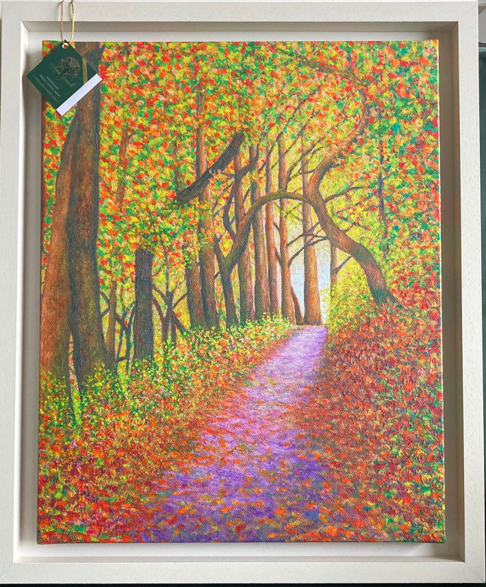 "Courage" Canvas Print 19” x 23” (inc frame)