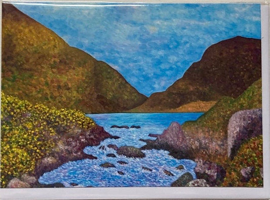 "Gap of Dunloe" Square Greeting Card