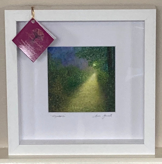 "Moondance" 10" x 10" Framed Print