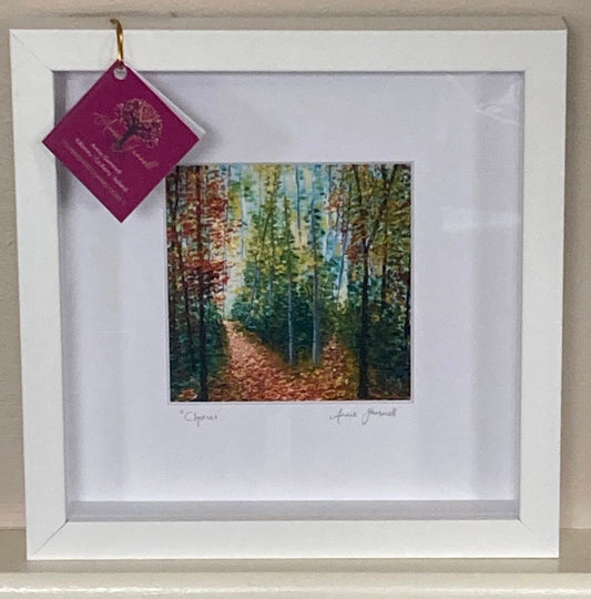 "Choices" 10" x 10" Framed Print
