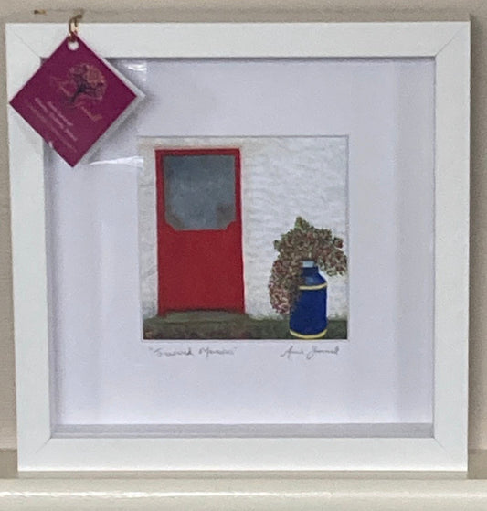 "Treasured Memories " 10" x 10" Framed Print