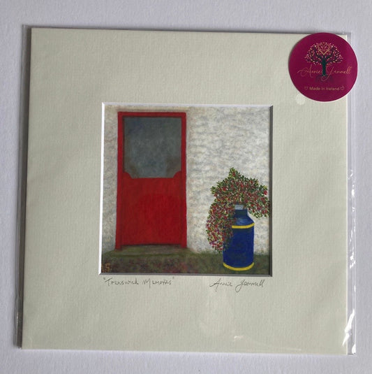 "Treasured Memories" 9” x 9”