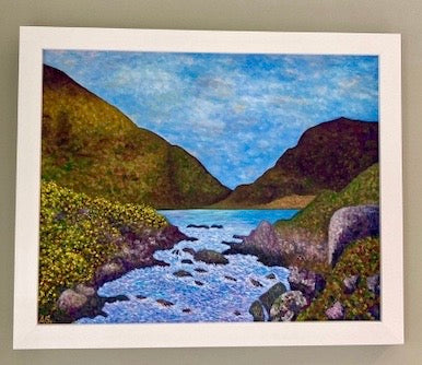 “Gap of Dunloe“ 22'x 18'. Including frame. - Annie Gammell Art